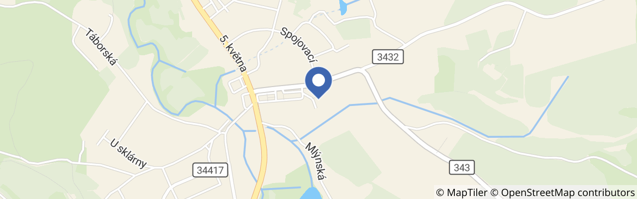 Mapa - Muzeum a strašidelné sklepení Trhová Kamenice