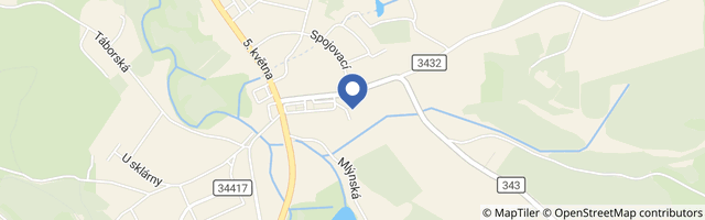 Mapa - Muzeum a strašidelné sklepení Trhová Kamenice