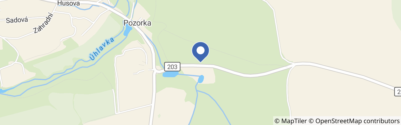 Mapa - Muzeum československého opevnění Kladruby