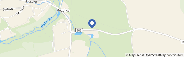 Mapa - Muzeum československého opevnění Kladruby