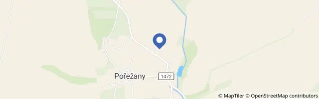Mapa - Muzeum historických vozidel Pořežany