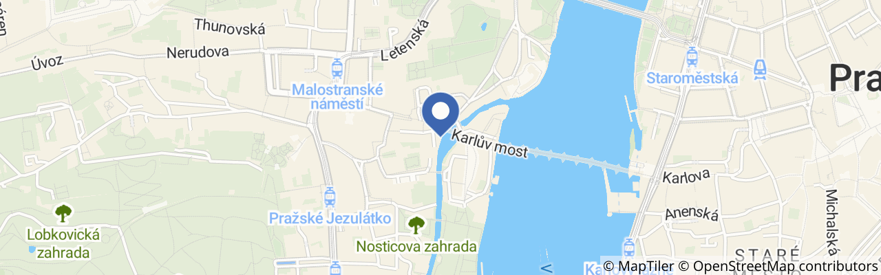 Mapa - Muzeum Karla Zemana
