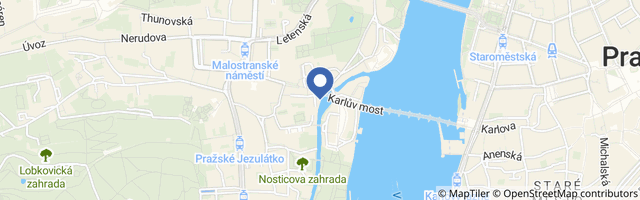 Mapa - Muzeum Karla Zemana