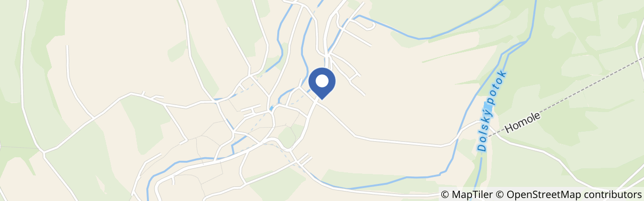 Mapa - Muzeum krkonošských řemesel Poniklá