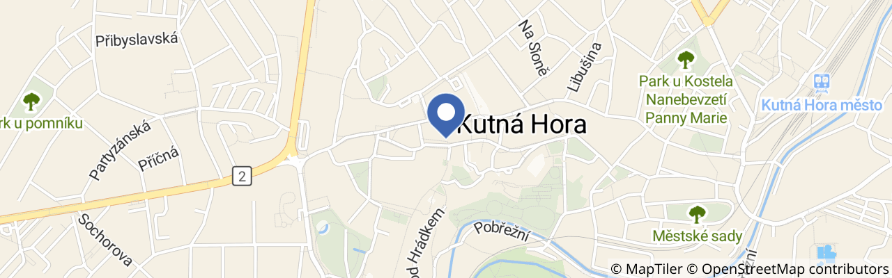 Mapa - Muzeum čokolády Lidka