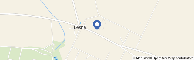 Mapa - Muzeum motocyklů Lesná