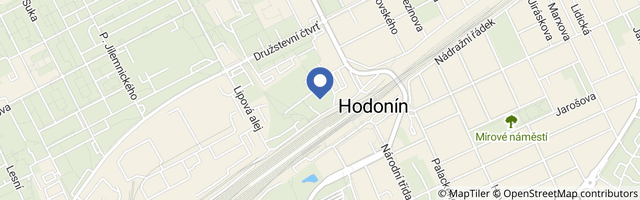 Mapa - Muzeum naftového dobývání