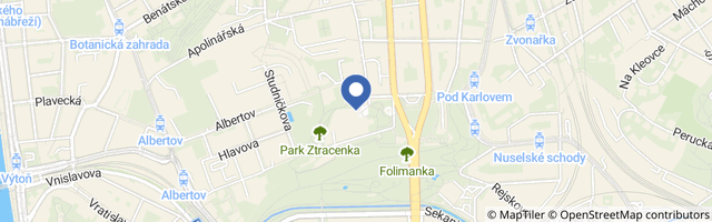 Mapa - Muzeum Policie ČR