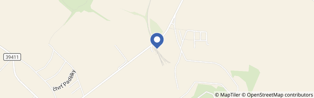 Mapa - Muzeum průmyslových železnic a úzkokolejka ve Zbýšově