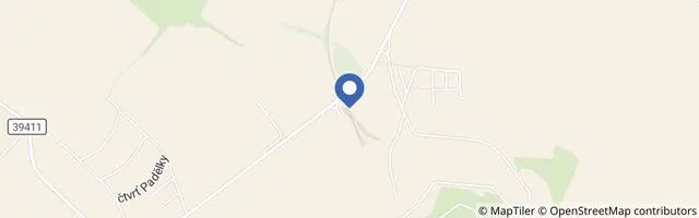 Mapa - Muzeum průmyslových železnic a úzkokolejka ve Zbýšově