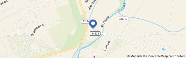 Mapa - Muzeum silnic ve Vikýřovicích u Šumperka