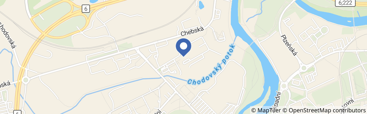 Mapa - Muzeum sklárny Moser