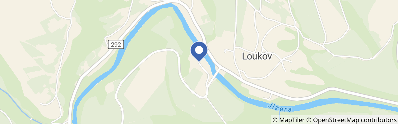 Mapa - Muzeum techniky s ponorkou Háje nad Jizerou