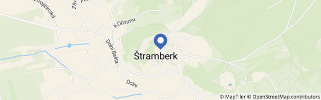 Mapa - Muzeum Zdeňka Buriana