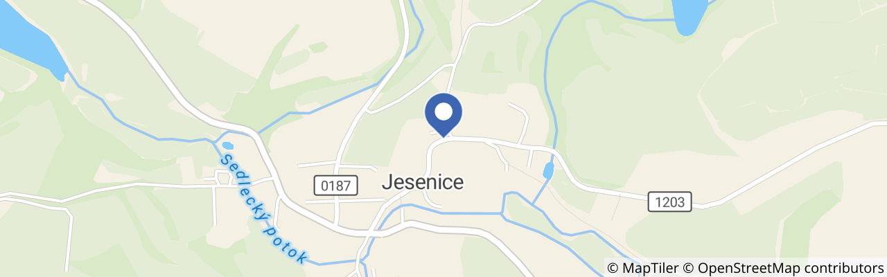 Mapa - Naučná stezka Na Jesenickou kalvárii