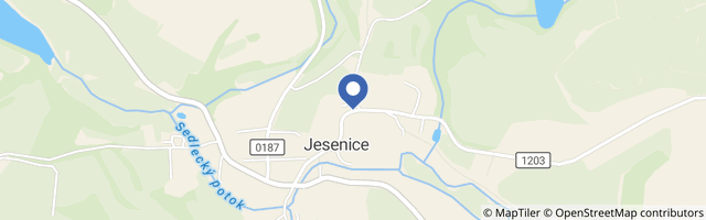 Mapa - Naučná stezka Na Jesenickou kalvárii