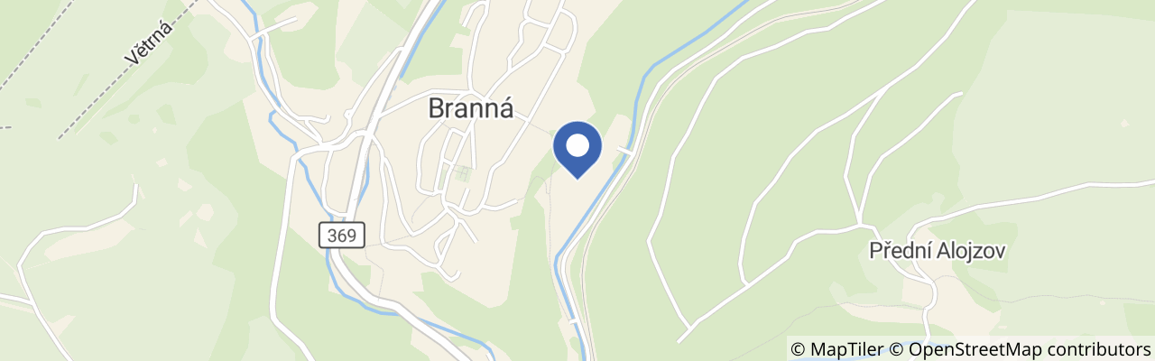 Mapa - Naučná stezka pod Ptačí planinou