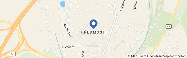 Mapa - Naučná stezka Předmostím až do pravěku