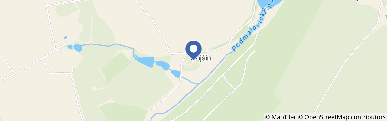 Mapa - Samota Hojšín