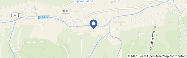 Mapa - Chalupa Chiranka