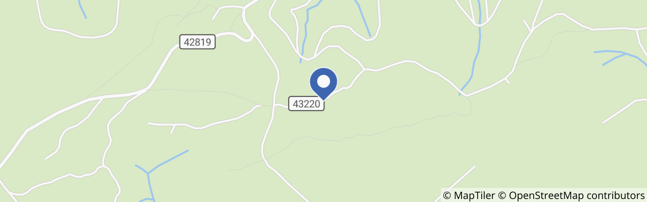 Mapa - Pískovcový útvar Komínky