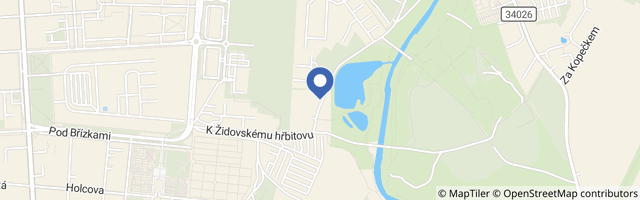 Mapa - Pohádková zahrada Pardubice