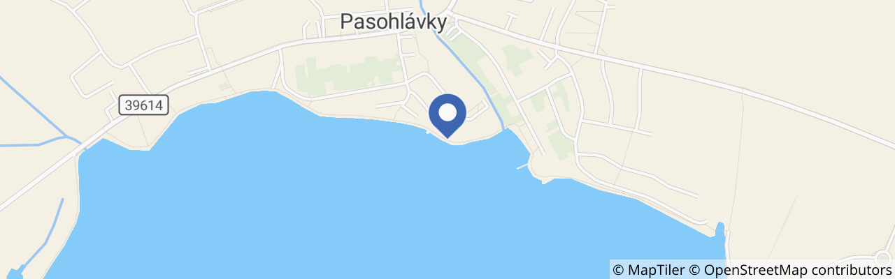 Mapa - Promenáda Pasohlávky