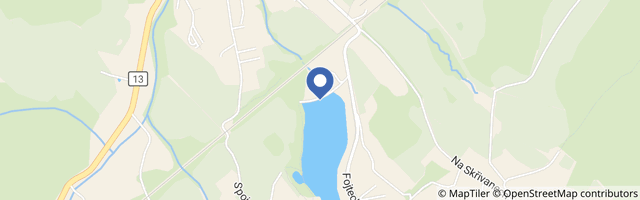 Mapa - Přehrada Fojtka