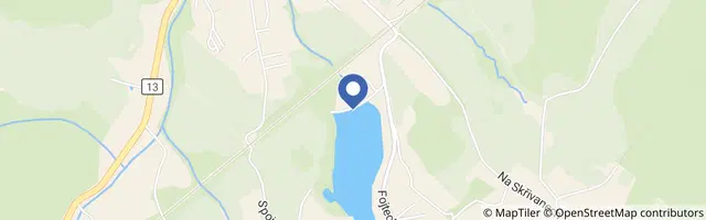 Mapa - Přehrada Fojtka