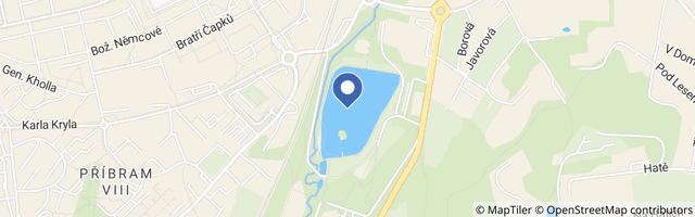 Mapa - Nový rybník