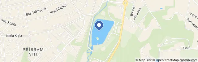 Mapa - Nový rybník