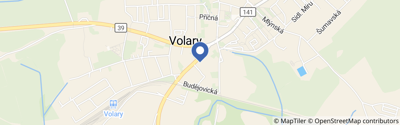 Mapa - Penzion Sněžná