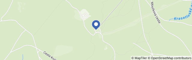 Mapa - Rozhledna Kleť