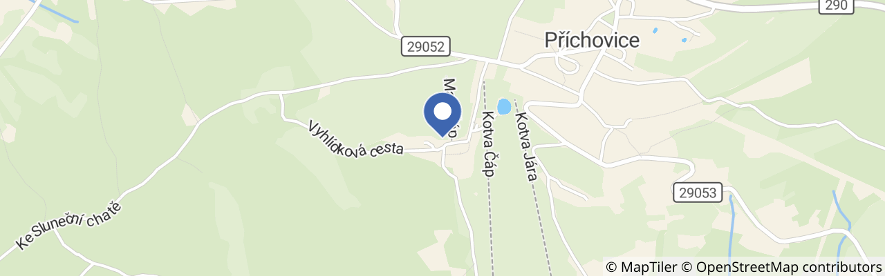 Mapa - Maják Járy Cimrmana