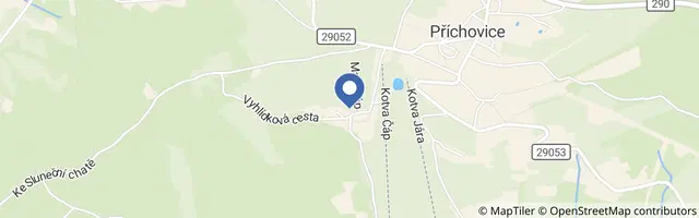 Mapa - Maják Járy Cimrmana