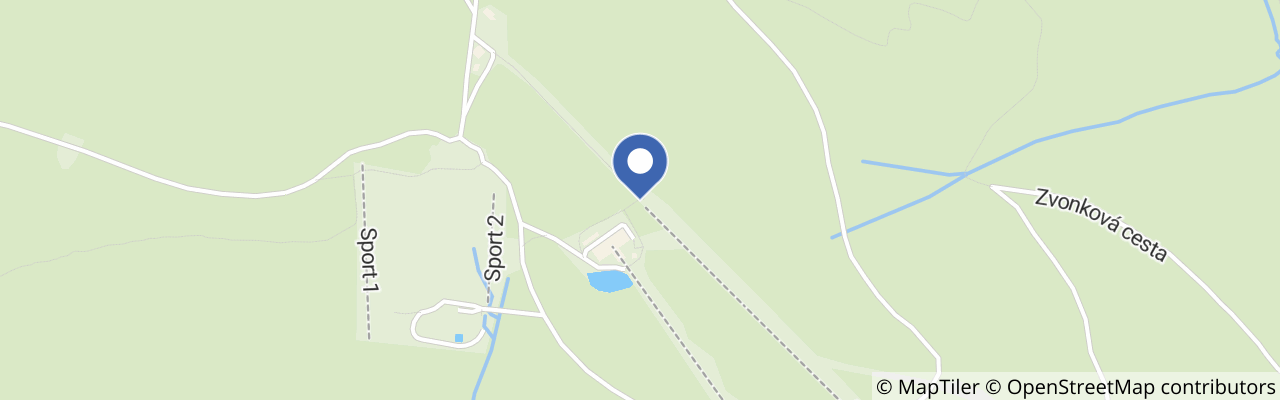 Mapa - Sáňkování Janské lázně - Černá hora