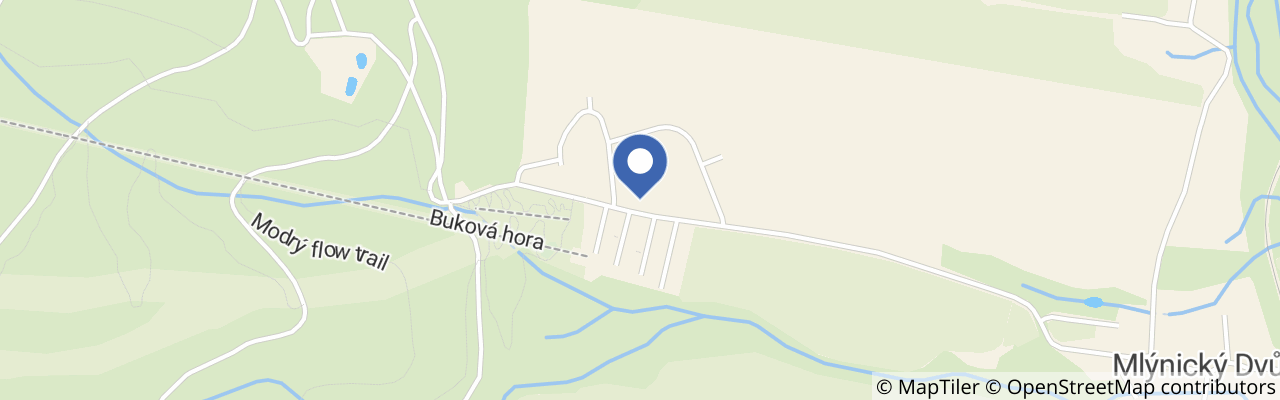 Mapa - Ski park Červená Voda