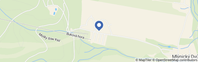 Mapa - Ski park Červená Voda