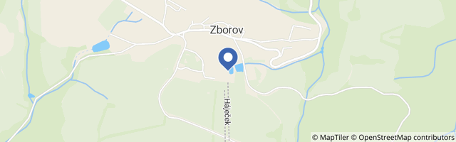 Mapa - Skiareál Zborov-Háječek