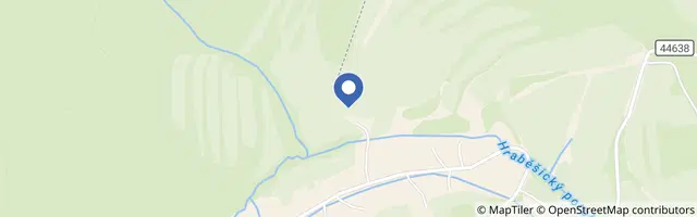 Mapa - Skipark Hraběšice