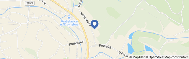 Mapa - Apartmá Marcella Liberec