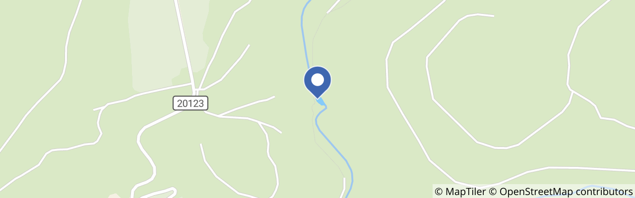 Mapa - Skryjská jezírka