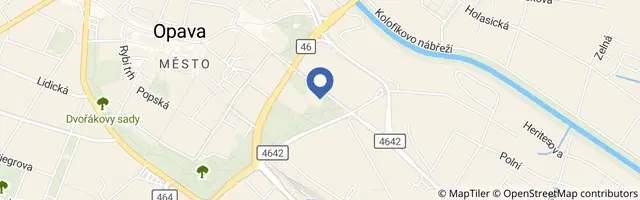 Mapa - Slezské zemské muzeum Opava