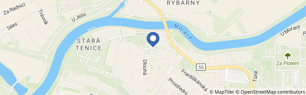 Mapa - Slovácké muzeum Uherské Hradiště