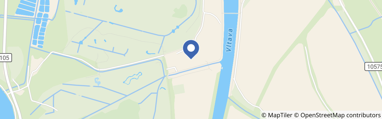 Mapa - Sport areál Hluboká