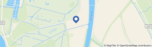 Mapa - Sport areál Hluboká