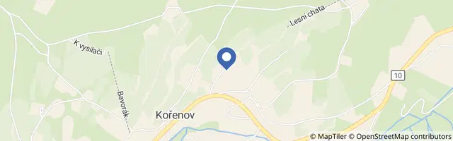 Mapa - Horský penzion Dukát