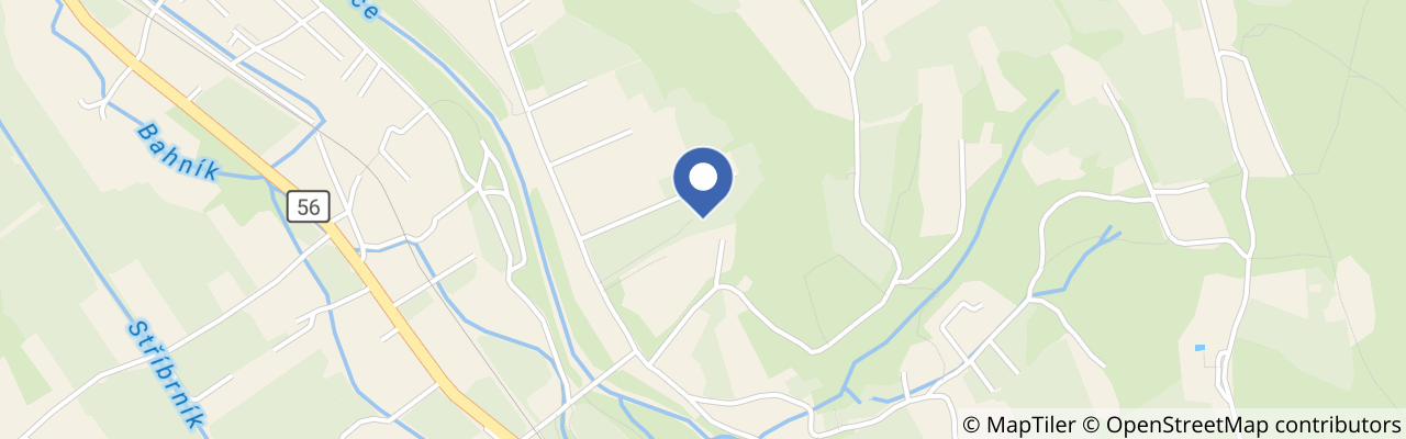 Mapa - Srub Petra Bezruče