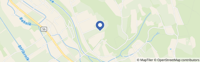 Mapa - Srub Petra Bezruče