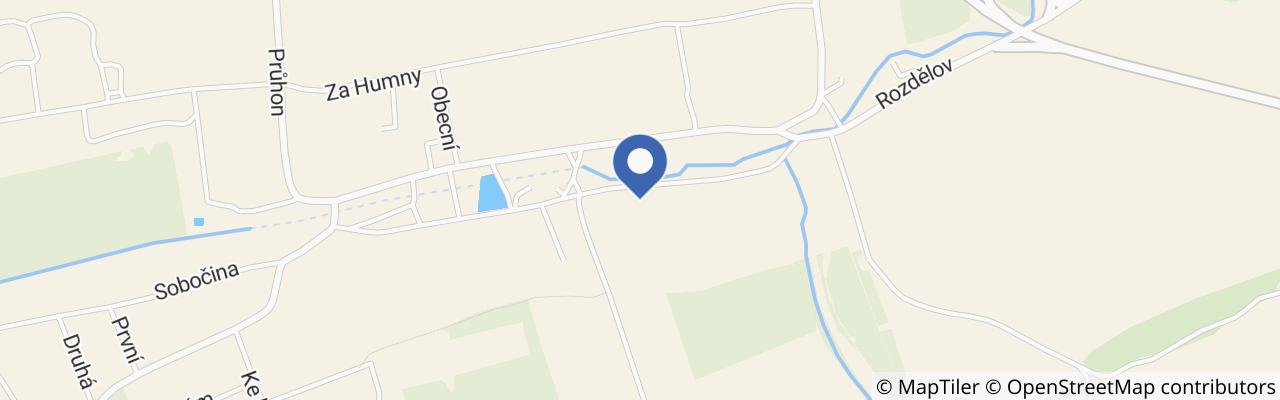 Mapa - Statek u Merlina